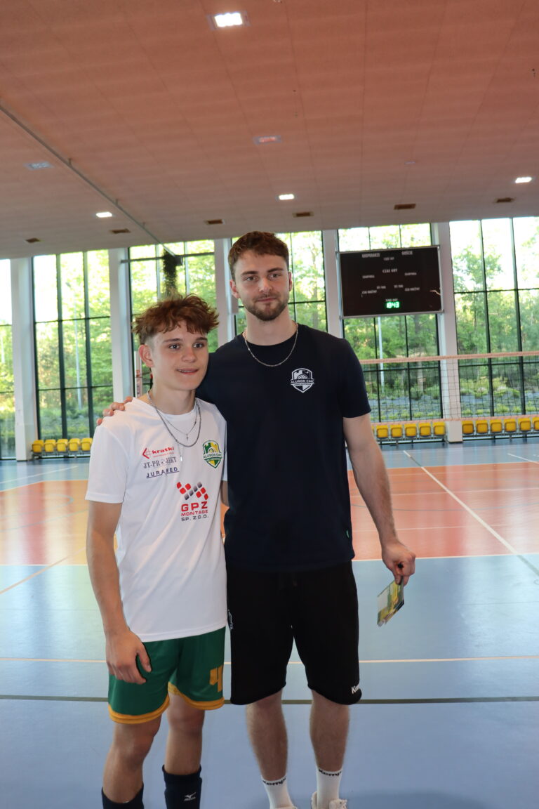 Siatkarze Aluron CMC Warta Zawiercie w Kluczach